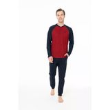 U.s. Polo Assn. Erkek Yaka Patlı Renk Geçişli Bordo Pijama Seti Büyük Beden - Bordo - Arsno18r96n0-Jbtl-Bordo