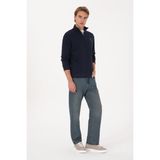 U.S. Polo Assn. Erkek Yeşil Loose Fit Jean Pantolon 50308256-DN0030 - Green - 40 - 34