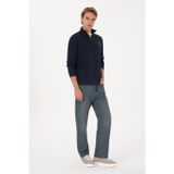 U.S. Polo Assn. Erkek Yeşil Loose Fit Jean Pantolon