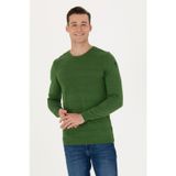 U.s. Polo Assn. Erkek Yeşil Triko Kazak 50272122-vr054