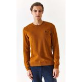 U.S. Polo Assn. G081GL0TK-1629648-FW Slim Erkek Kazak - Coconut