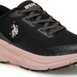 U.s.polo Assn Gerrard 4Pr Siyah Pembe Comfort Casual Spor Ayakkabı