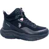 U.s. Polo Assn. Gerrard Hi Wmn 4Pr Kadın Siyah-Pembe (36-40) Waterproof Bot
