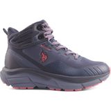 U.S. Polo Assn. GERRARD HI WMN 4PR Mavi Kadın Outdoor Bot Naylon/Plastik Dış Materyal Kısa Topuk