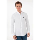 U.s. Polo Assn. GOX025Y Beyaz Erkek Gömlek 2084085 - XL - VR013-Beyaz