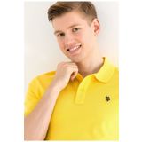 U.S. Polo Assn. GTP04IY023 Polo Yaka Koyu Sarı Erkek T-Shirt