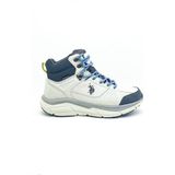 U.S. Polo Assn. Henry 4pr Beyaz Erkek Su Geçirmez Outdoor Bot Kırık Beyaz-Gri-Mavi Ergonomik Yapı ile Konfor