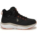 U.S. Polo Assn. Henry 4Pr Siyah Erkek Outdoor Bot Düz Taban ve Su Geçirmez Özellikli