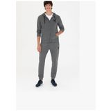 U.S. Polo Assn. HEROLDSK023 Normal Bel Slim Fit Antrasit Melanj Erkek Eşofman Altı