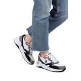 U.s.polo Assn.husky 4Fx Beyaz Sıyah Comfort Casual Anatomık Spor Ayakkabısı
