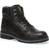 U.S. Polo Assn. JONES HAKİKİ DERİ İÇİ FULL KÜRKLÜ SİYAH ERKEK BOT