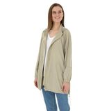 U.S. Polo Assn. Kadın Açık Haki Trençkot 50297094-VR183, Yeşil, 44