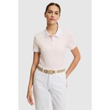 U.S. Polo Assn. Kadın Açık Pembe Polo Yaka Basic Tişört 50323455-VR078 - XL