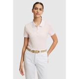 U.S. Polo Assn. Kadın Açık Pembe Polo Yaka Basic Tişört 50323455-VR078