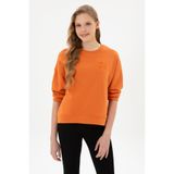 U.S. Polo Assn. Kadın Bakır Bisiklet Yaka Basic Sweatshırt 50313565-VR182