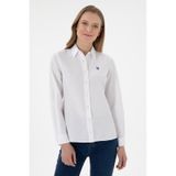 U.s. Polo Assn. Kadın Beyaz Gömlek Basic 50307726-vr013 Beyaz
