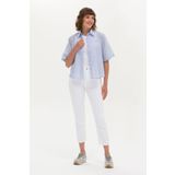 U.S. Polo Assn. Kadın Beyaz Mom High Waist Fit Jean Pantolon 50266286-dn0015