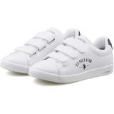 U.S. Polo Assn. Kadın Beyaz Sneaker Suni Deri Kaydırmaz Taban Düz Topuklu Rahat Ayakkabı
