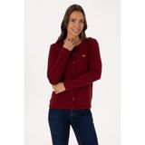 U.s. Polo Assn. Kadın Bordo Hırka (Triko) 50307719-VR014