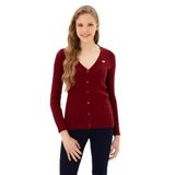 U.s. Polo Assn. Kadın Bordo Hırka (Triko) 50313580-VR014