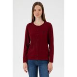 U.s. Polo Assn. Kadın Bordo Hırka Triko 50313624-vr014 Bordo