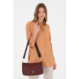 U.S. Polo Assn. Kadın Bordo Kol Çantası 50303434-vr014
