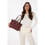U.S. Polo Assn. Kadın Bordo Omuz Çantası 50317802-VR014