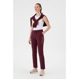 U.S. Polo Assn. Kadın Bordo Şardonlu Eşofman Altı 50313583-VR177