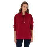 U.S. Polo Assn. Kadın Bordo Sweatshirt 50309077-VR014
