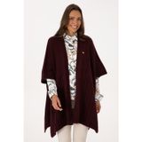 U.S. Polo Assn. Kadın Bordo Triko Panço 50310008-VR177