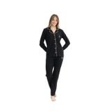 U.S. Polo Assn. - Kadın Boydan Patlı Çeyizlik Kutulu Pijama Takımı Ic.A.1St.1R.Apl.0.U.0.S.0.02311Km