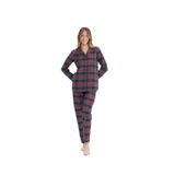 U.S. Polo Assn. Kadın Boydan Patlı Ekoseli Ev Giyim Pijama Ka81.B.1.Onn.Ie.7.Cl.1.De3.0.Tkek28