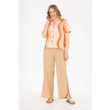 U.S. Polo Assn. Kadın Camel Loose Relax Fit Pantolon 50263197-vr015