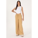 U.S. Polo Assn. Kadın Camel Pantolon (Kanvas-Chino) 50300357-VR015
