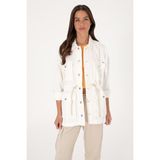 U.S. Polo Assn. Kadın Ekru Jean Tunik Gömlek 50300566-VR019 - 46