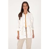 U.S. Polo Assn. Kadın Ekru Jean Tunik Gömlek 50300566-vr019