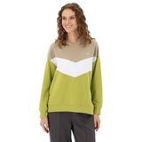 U.S. Polo Assn. Kadın Fıstık Sweatshirt 50297376-VR087, Yeşil