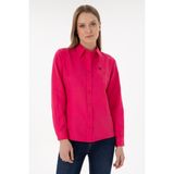 U.S. Polo Assn. Kadın Fuşya Gömlek Basic 50297002-VR023 - 36