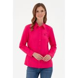 U.s. Polo Assn. Kadın Fuşya Gömlek Basic 50297002-vr023 Fuşya
