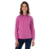 U.S. Polo Assn. Kadın Fuşya Gömlek Basic 50298112-VR023