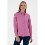 U.s. Polo Assn. Kadın Fuşya Gömlek Basic 50307726-VR023 - 38