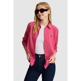 U.s. Polo Assn. Kadın Fuşya Gömlek Basic 50320204-VR023 - 34
