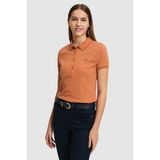 U.S. Polo Assn. Kadın Gül Polo Yaka Basic Tişört 50323461-VR026 - Gül Kurusu - XS