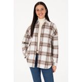 U.s. Polo Assn. Kadın Haki Gömlek Desenli 50316698-vr027 Hakı