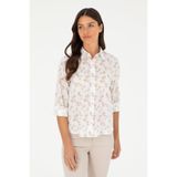 U.S. Polo Assn. Kadın Haki Uzun Kollu Gömlek 50280965-VR027
