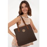 U.S. Polo Assn. Kadın Kahverengi Omuz Çantası 50311446-vr029