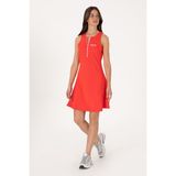U.S. Polo Assn. Kadın Kırmızı Kolsuz Mini Boy Örme Elbise 50300711-VR213 - Risk Red