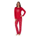 U.S. Polo Assn. Kadın Kırmızı Pijama Takım 50318862-VR030