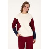 U.S. Polo Assn. Kadın Krem Bisiklet Yaka Sweatshirt 50297330-vr071