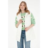 U.S. Polo Assn. Kadın Krem Yelek 50289554-VR071